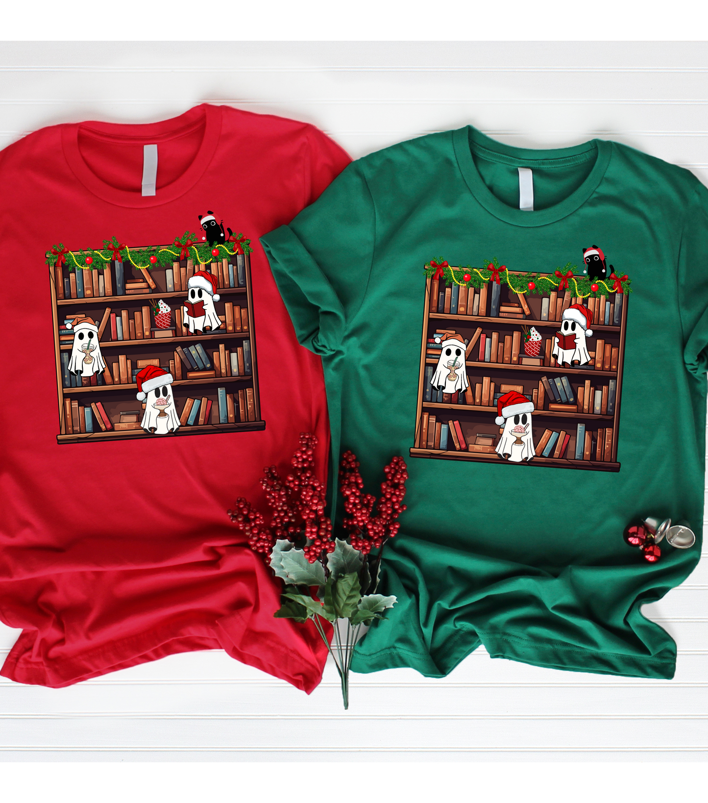 Ghost Library T-Shirt