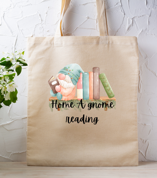 Home A Gnome Tote Bag