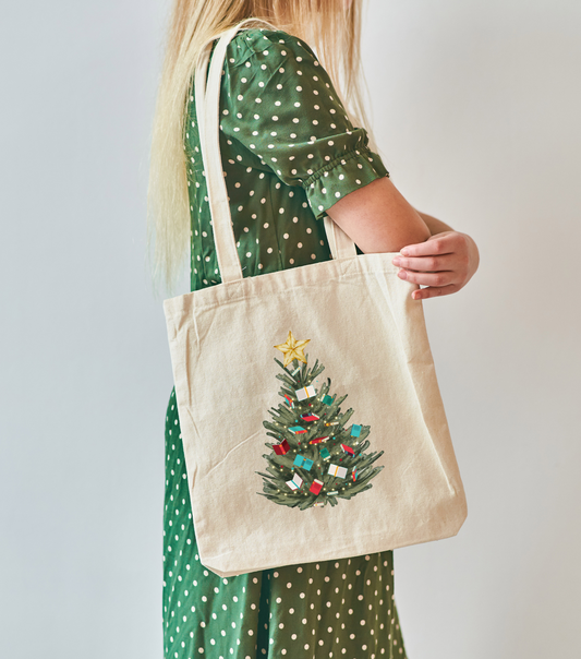 Book Tree Tote Bag