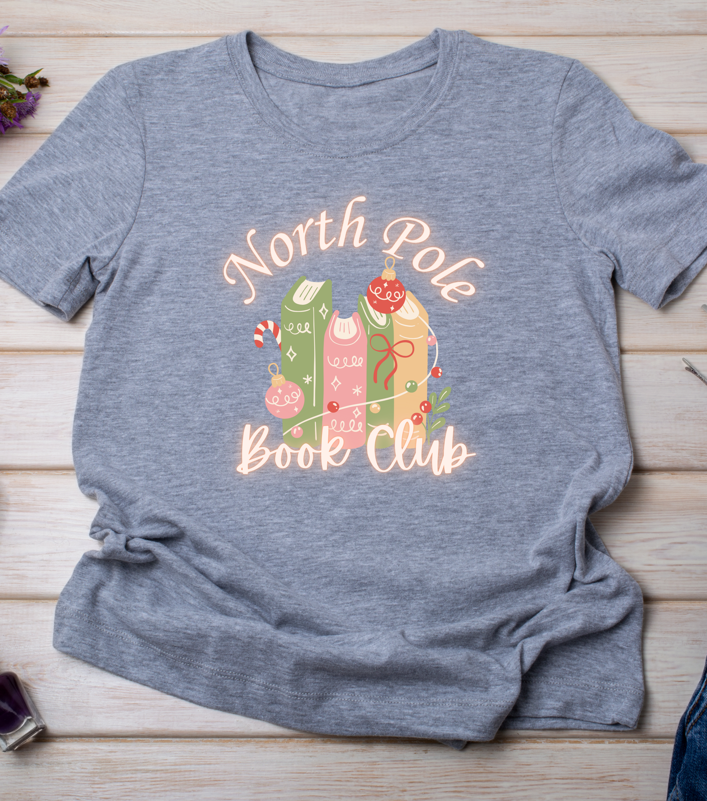 North Pole Book Club T-Shirt