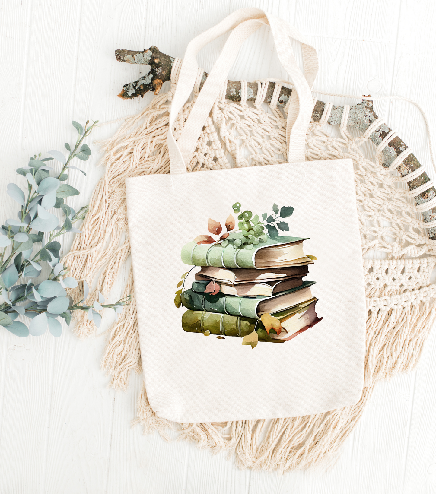 Stack Of Books Tote Bag