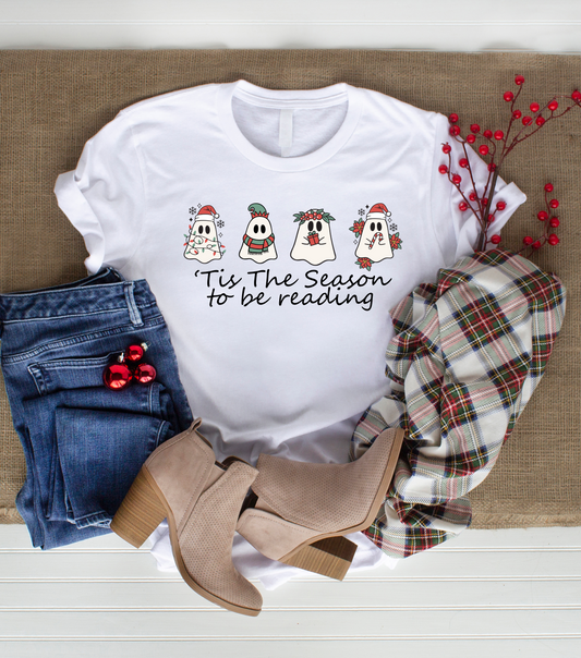 Tis The Season To Be Reading T-Shirt